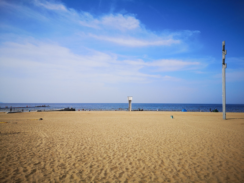 第7天:烟台金沙滩  金沙滩海滨公园   因为就剩最后一个景点了,我们
